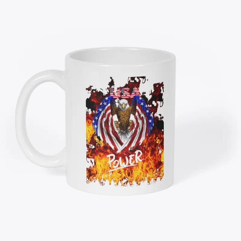 America mug, USA mug, Eagle Mug, 