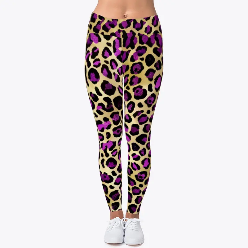 purple tiger print 